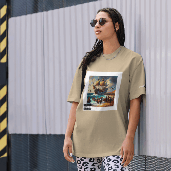 Mayflower Tee – Banjo Beige - Heart$ick Hermès Collection - Image 2